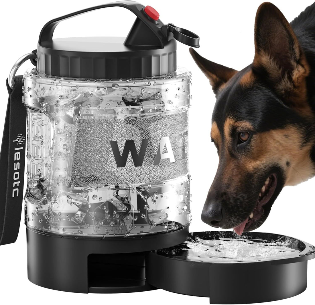 On-The-Go Convenient Hydration with Dog Portable Water Bottle