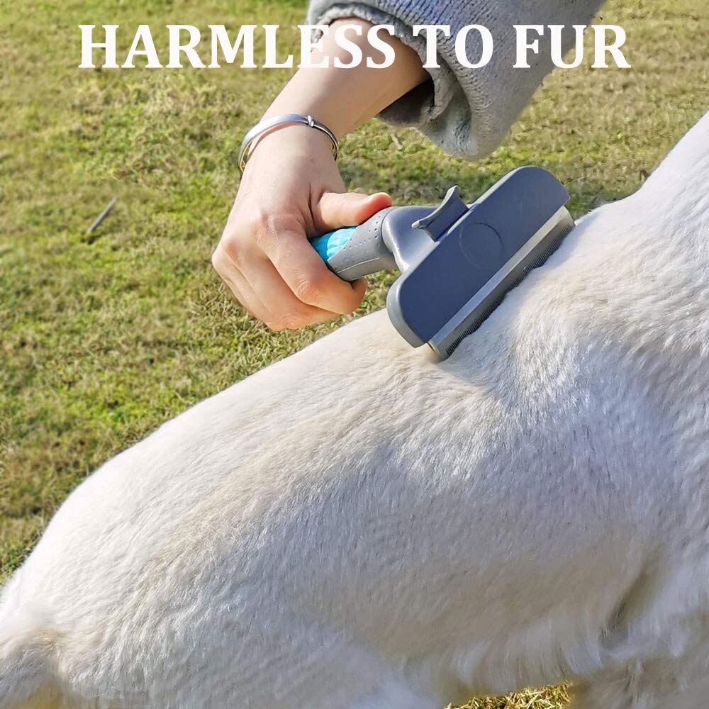 Professional Pet Grooming and Less Shedding Pet Hair Remover Brush