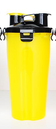 Outdoor Travel 2 in 1 Folding Feeder Bowl and Pet Water Bottle