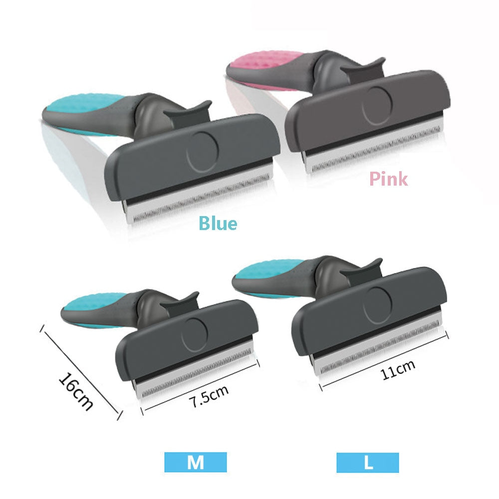 Professional Pet Grooming and Less Shedding Pet Hair Remover Brush