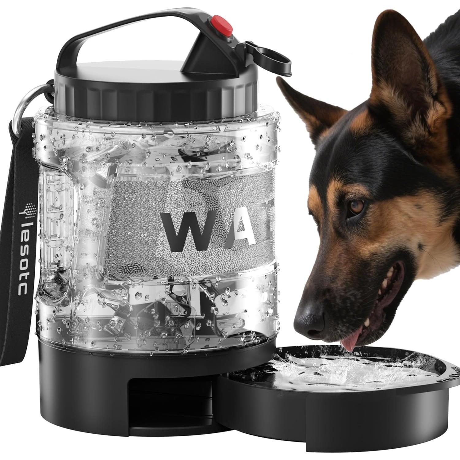 On-The-Go Convenient Hydration with Dog Portable Water Bottle