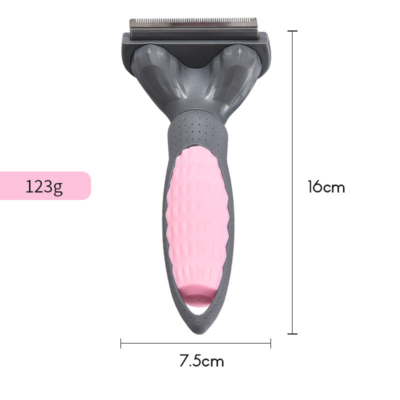 Professional Pet Grooming and Less Shedding Pet Hair Remover Brush