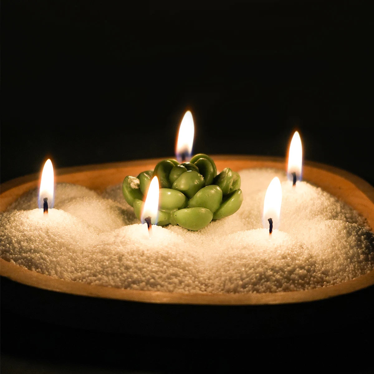 White Sand Wax Ice Flower DIY Scented Candle Wax Kit