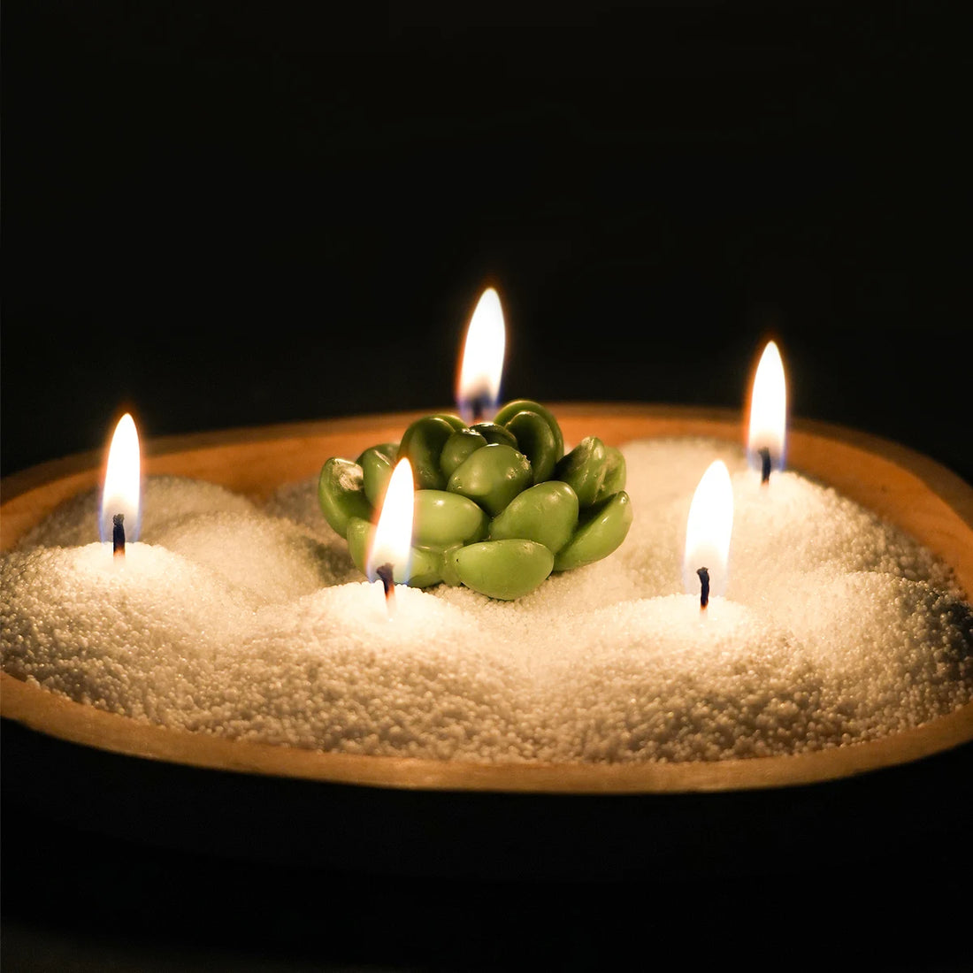 White Sand Wax Ice Flower DIY Scented Candle Wax Kit