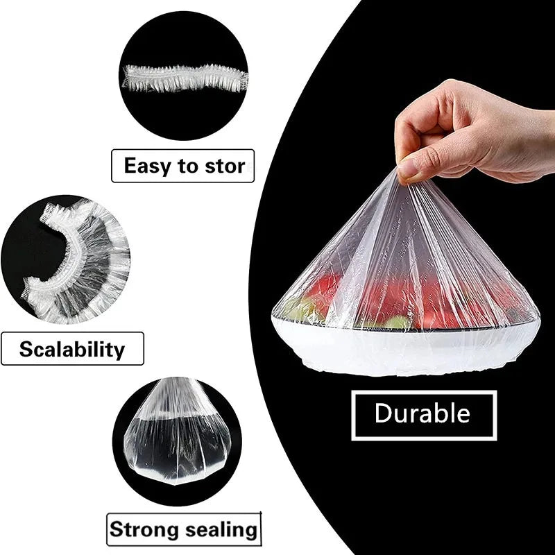 Reusable Elastic Food Cover Bowl Plate Food Saver Lids