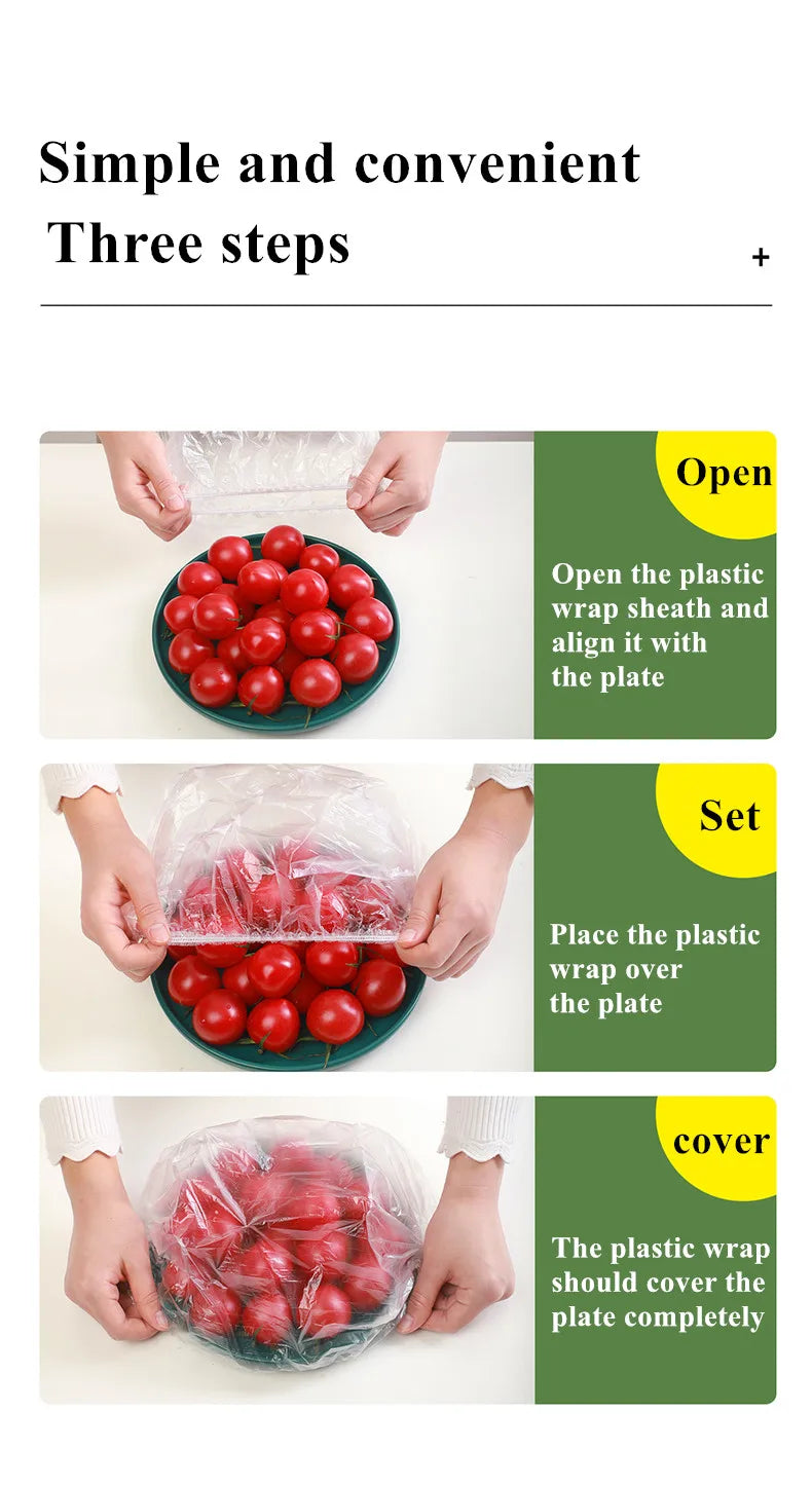Reusable Elastic Food Cover Bowl Plate Food Saver Lids