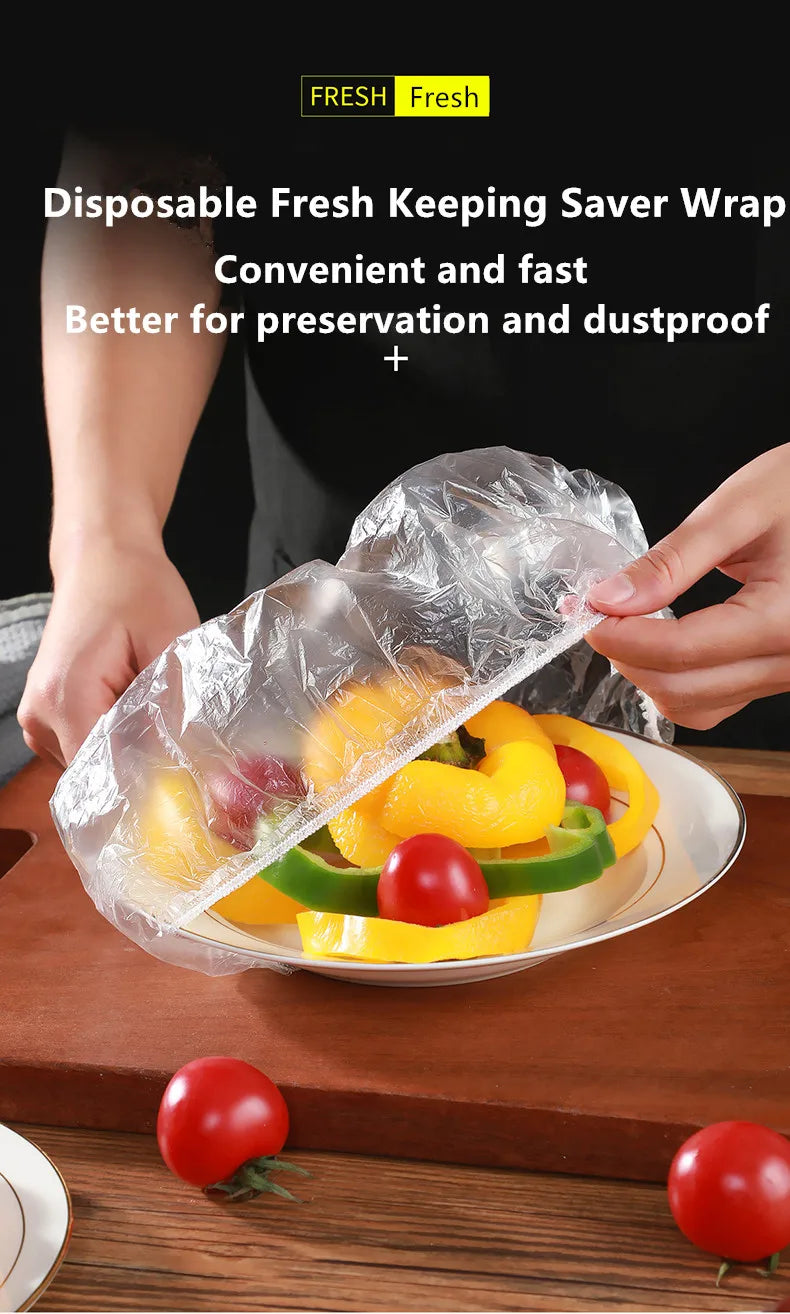 Reusable Elastic Food Cover Bowl Plate Food Saver Lids