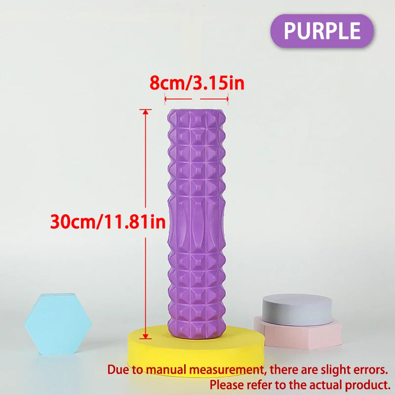 Foam Massage Roller Hollow Column Muscle Rehab Roller