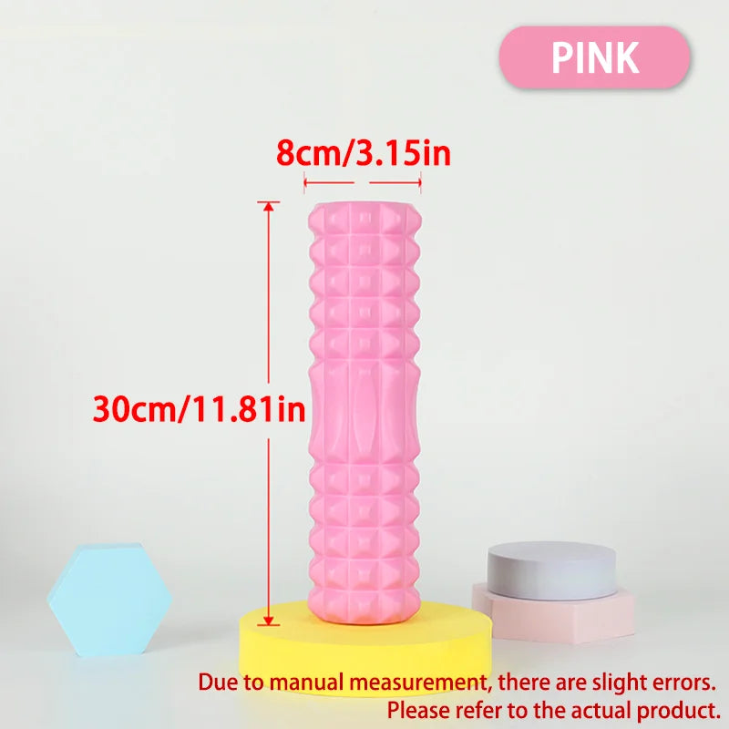 Foam Massage Roller Hollow Column Muscle Rehab Roller
