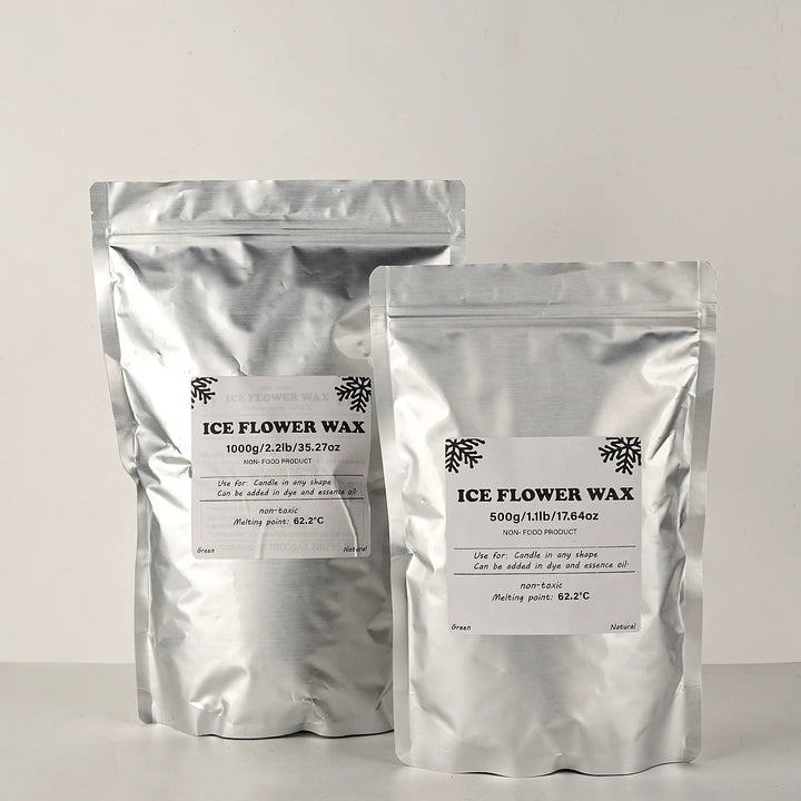 White Sand Wax Ice Flower DIY Scented Candle Wax Kit