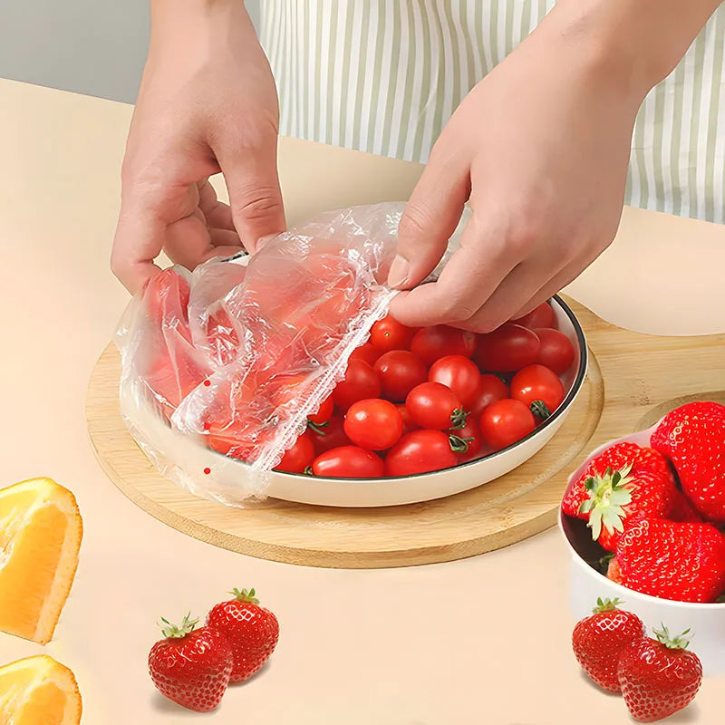 Reusable Elastic Food Cover Bowl Plate Food Saver Lids