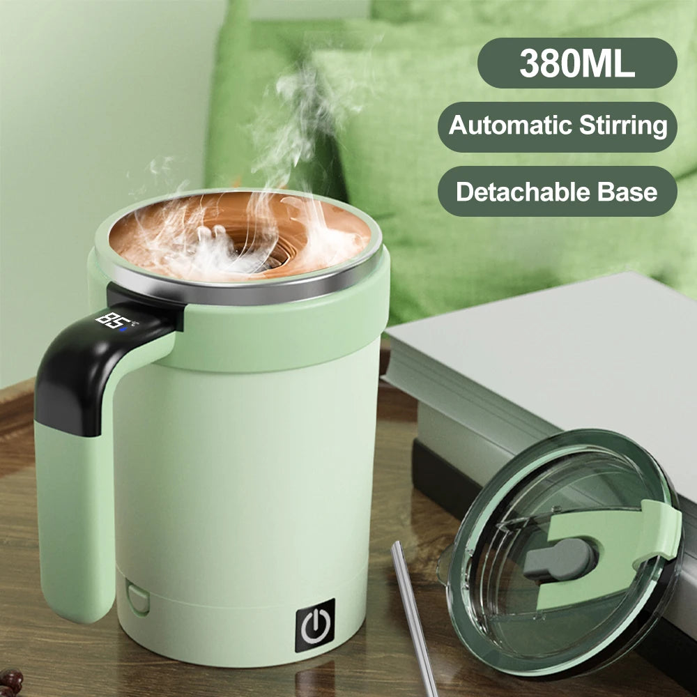 Automatic Magnetic Stirring Mug 380ML USB Electric Coffee Mug