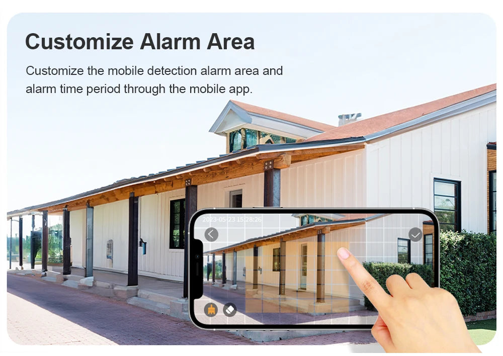 LS VISION 4G Solar Security Camera 8MP Dual Lens CCTV