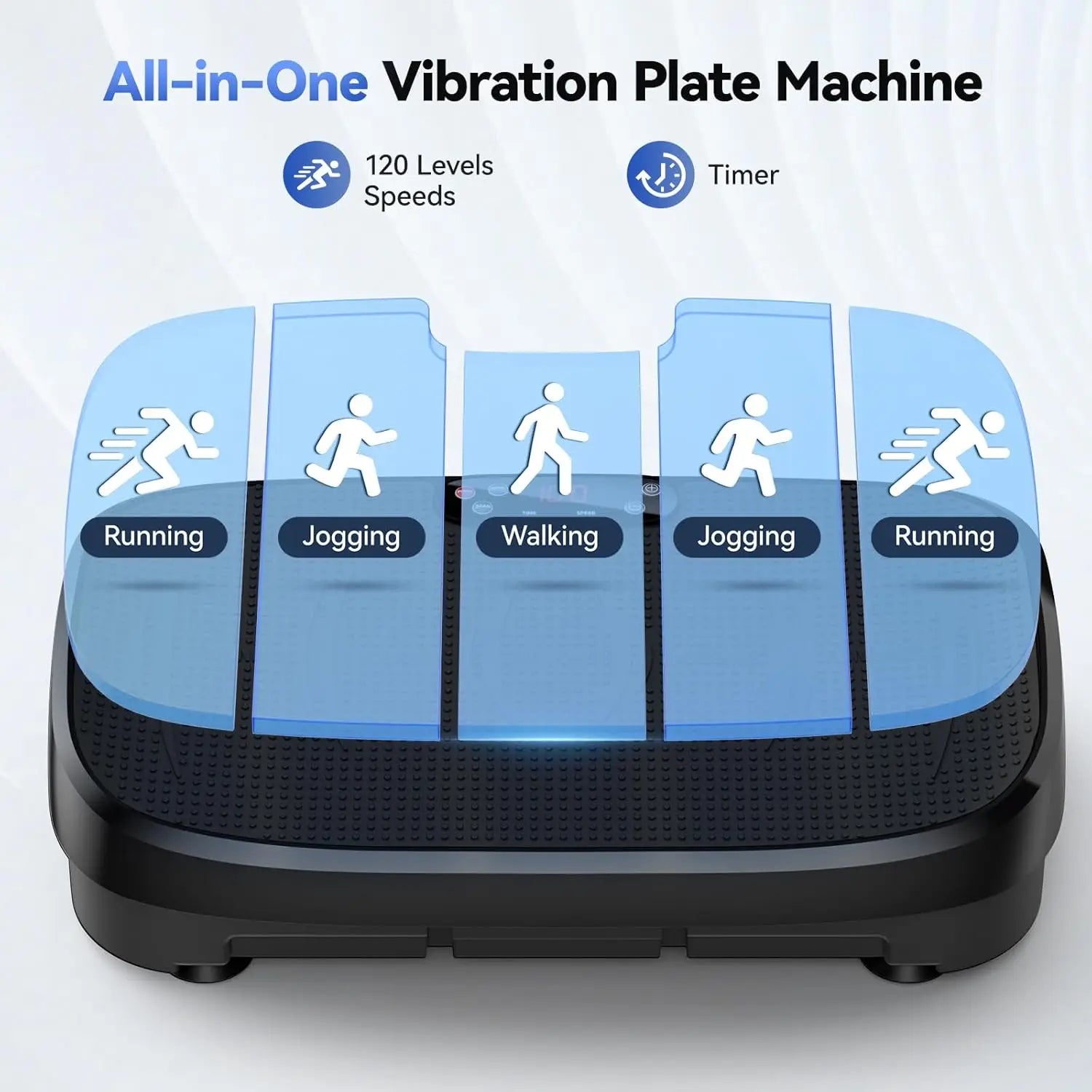 Whole Body Vibration Plate Trainer Home Fitness Machine