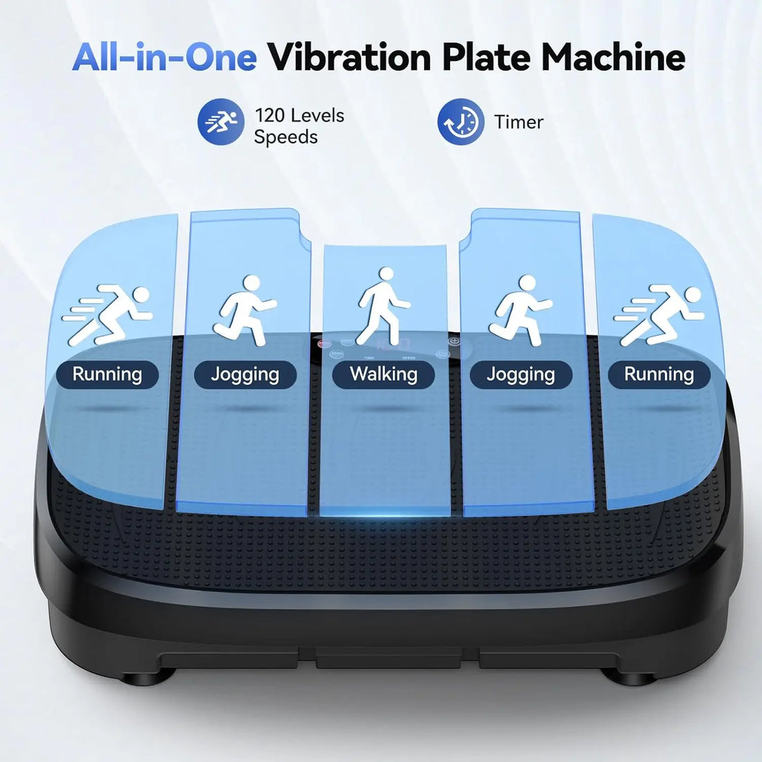 Whole Body Vibration Plate Trainer Home Fitness Machine