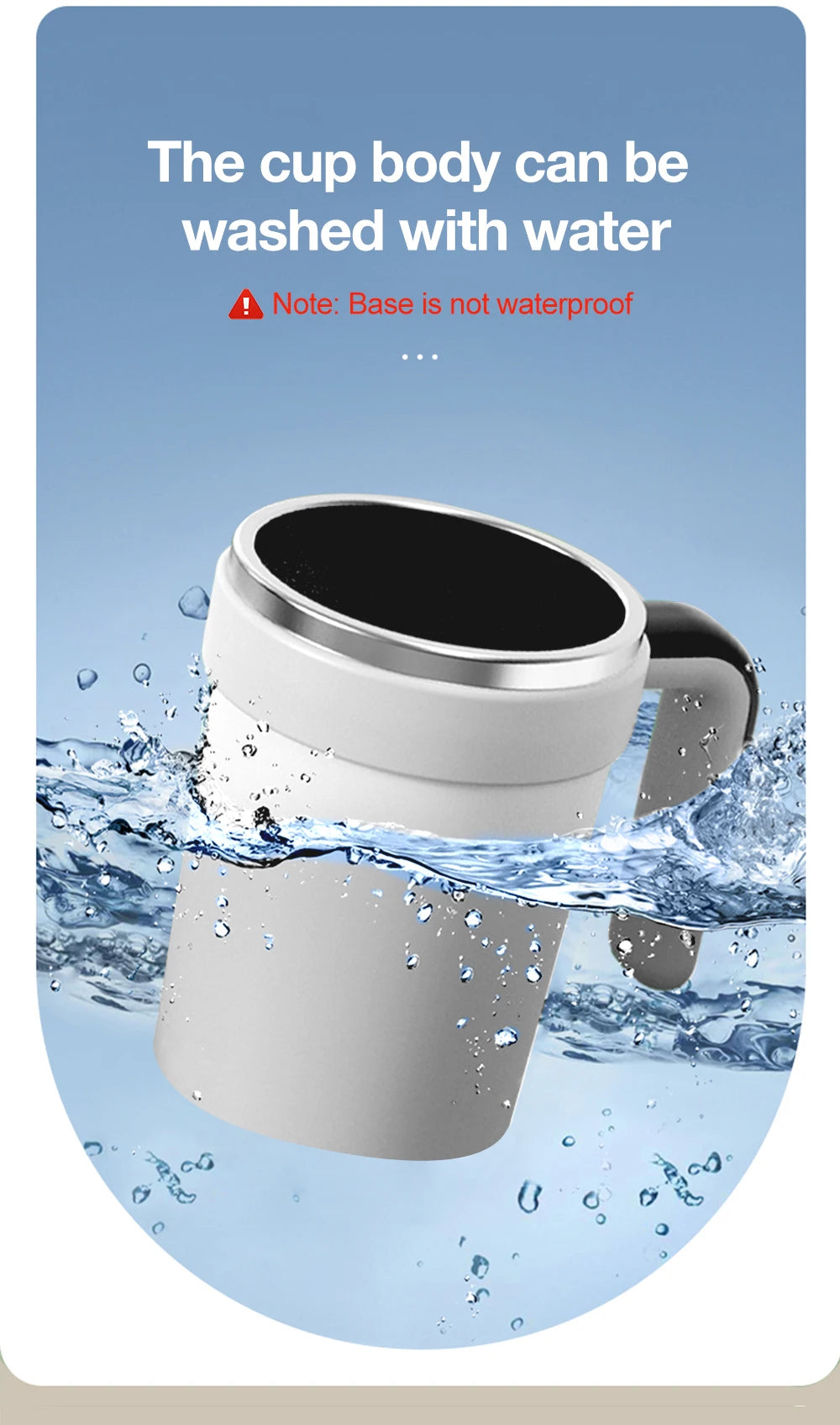 Automatic Magnetic Stirring Mug 380ML USB Electric Coffee Mug