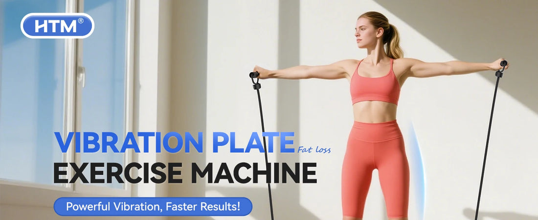 Whole Body Vibration Plate Trainer Home Fitness Machine