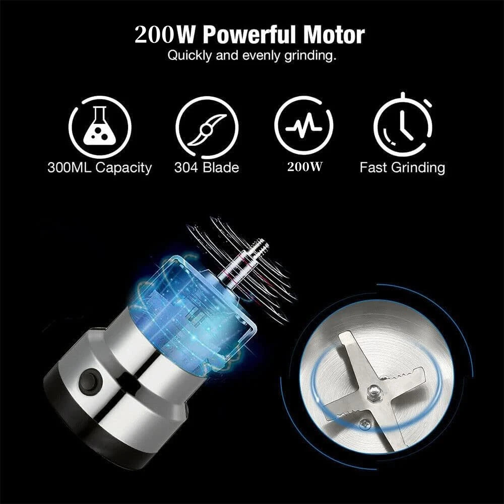Kitchen Electric Grain Grinder Coffee Bean Blender Machine