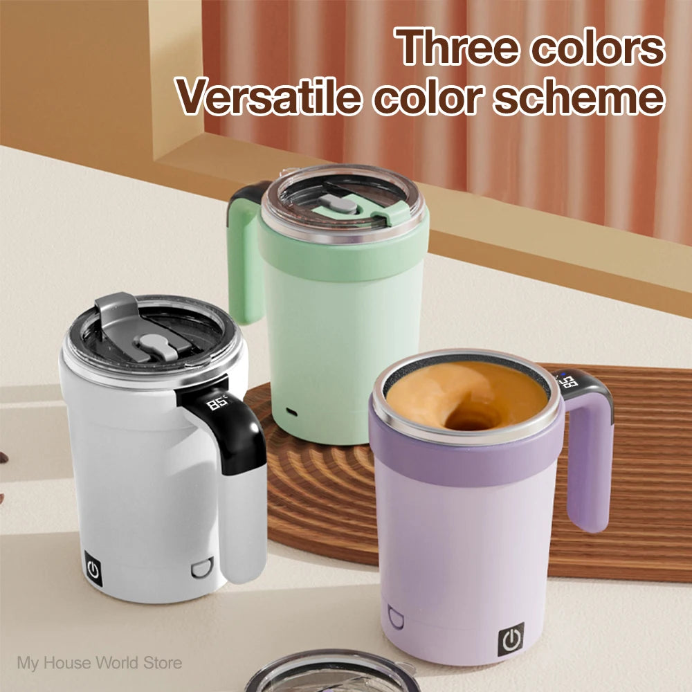 Automatic Magnetic Stirring Mug 380ML USB Electric Coffee Mug