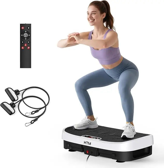 Whole Body Vibration Plate Trainer Home Fitness Machine