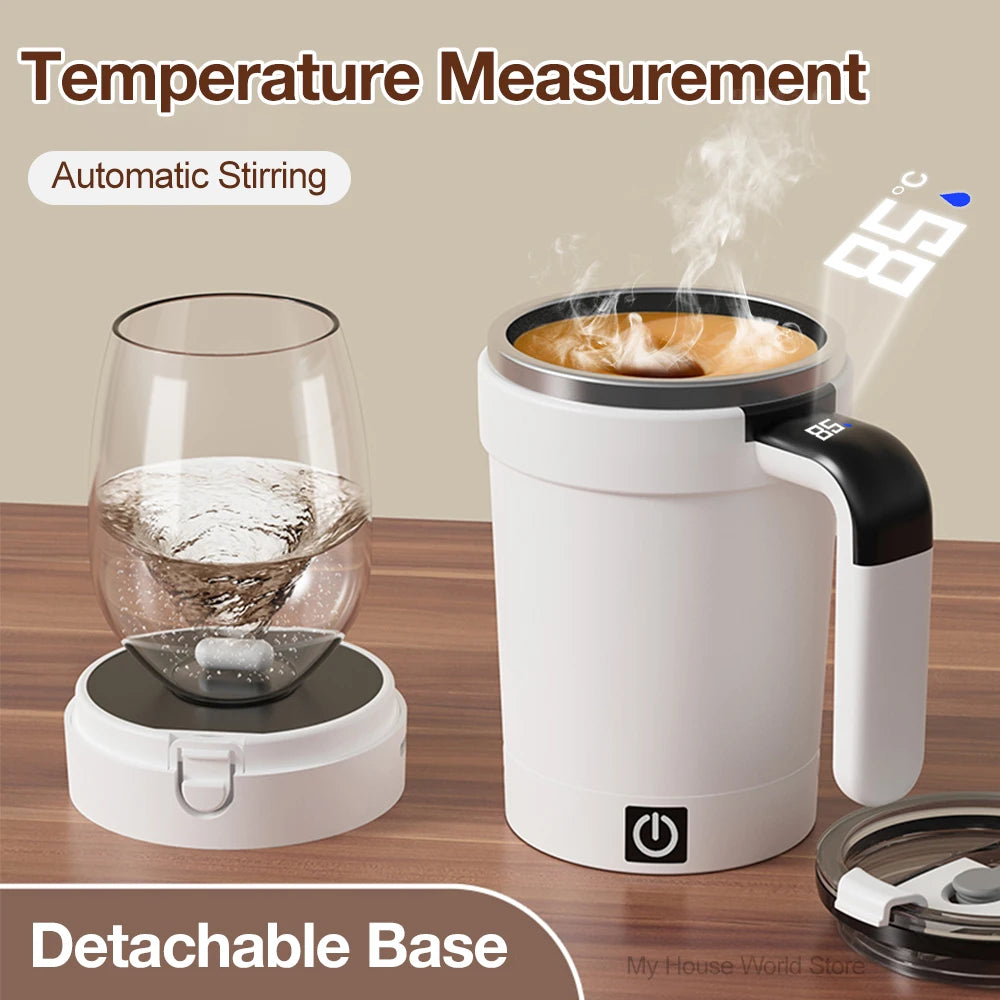 Automatic Magnetic Stirring Mug 380ML USB Electric Coffee Mug