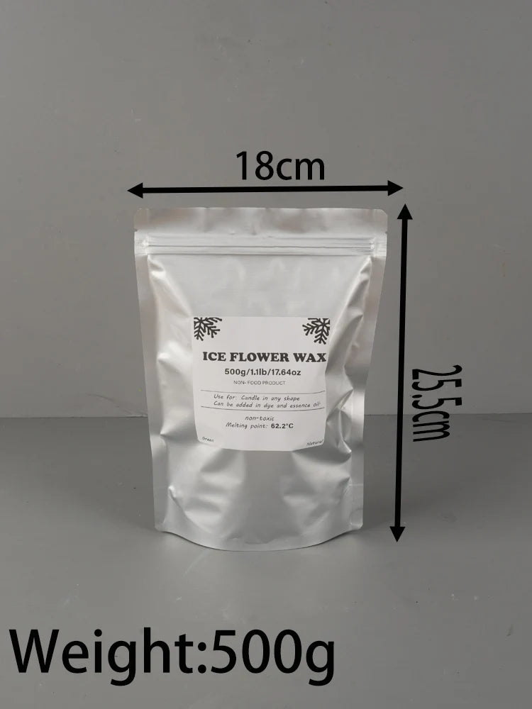 White Sand Wax Ice Flower DIY Scented Candle Wax Kit