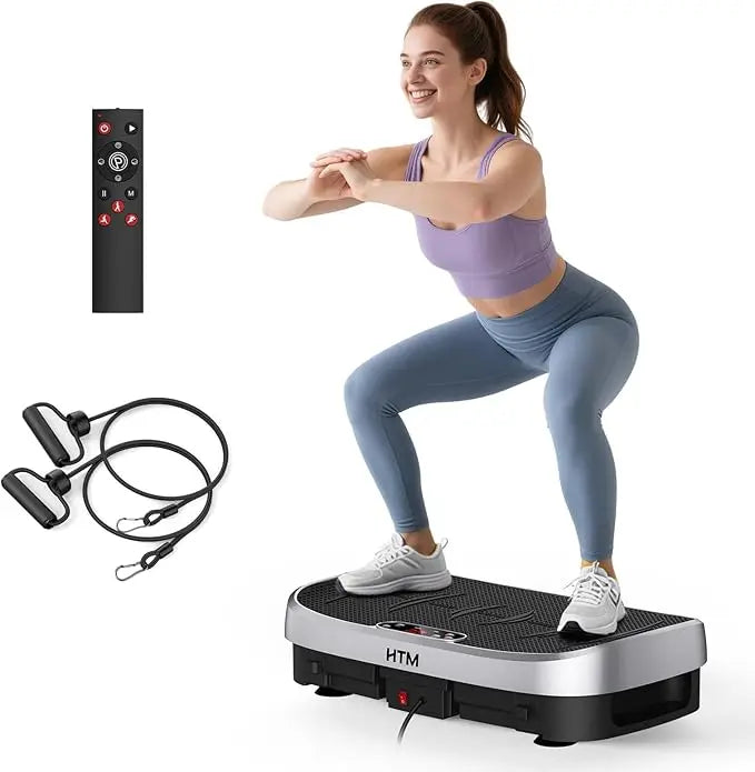 Whole Body Vibration Plate Trainer Home Fitness Machine