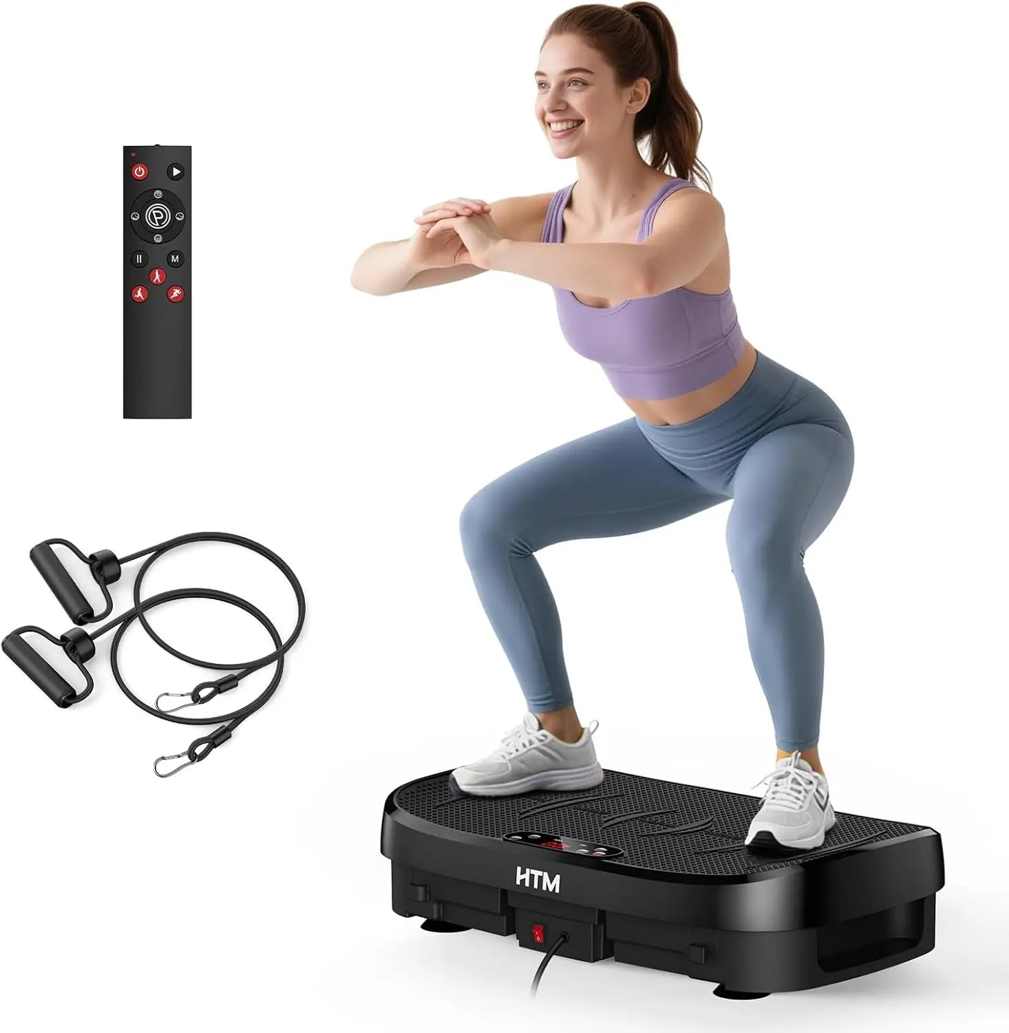 Whole Body Vibration Plate Trainer Home Fitness Machine