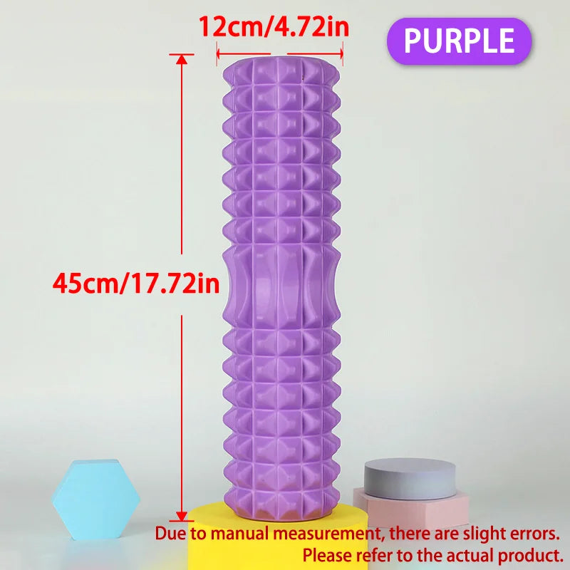 Foam Massage Roller Hollow Column Muscle Rehab Roller