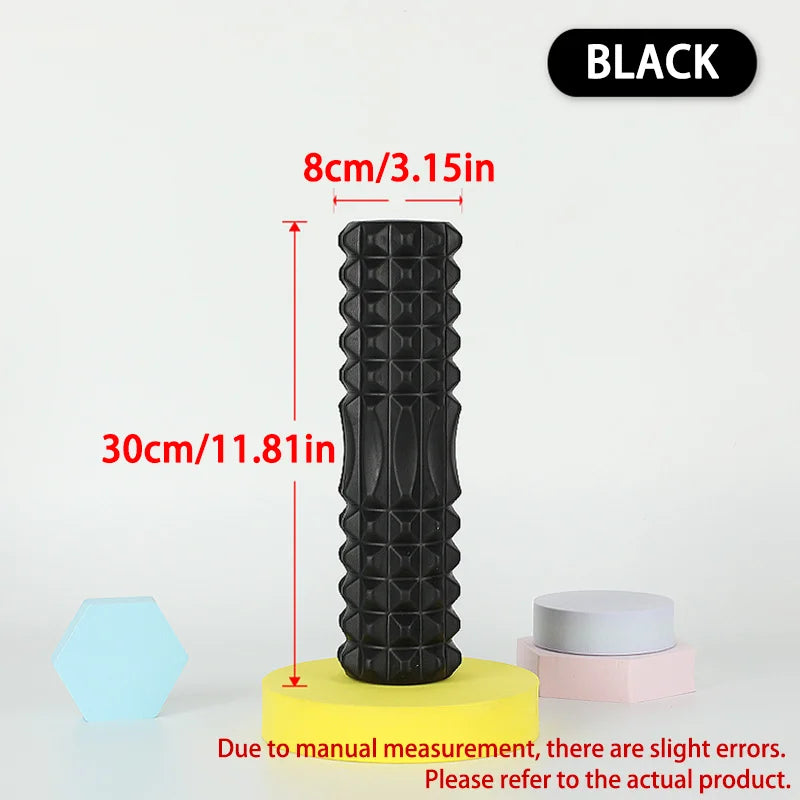 Foam Massage Roller Hollow Column Muscle Rehab Roller