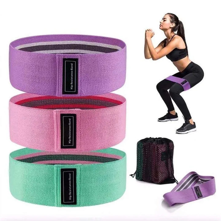 Hip Booty Resistance Bands Glute Thigh Workout Loops