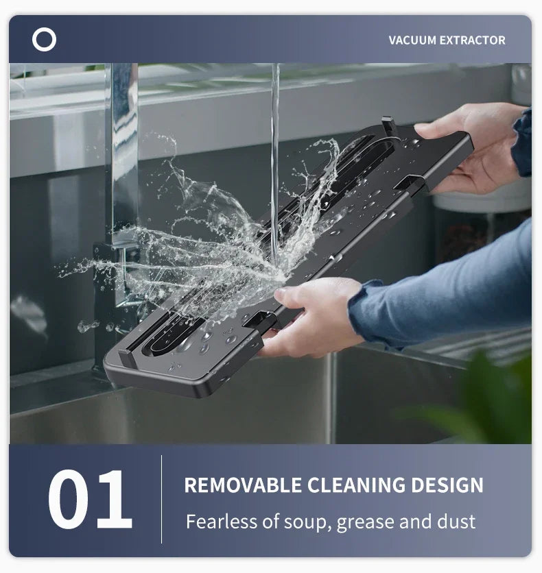 Electric Vacuum Sealer Food Storage Machine Built-in Cutter