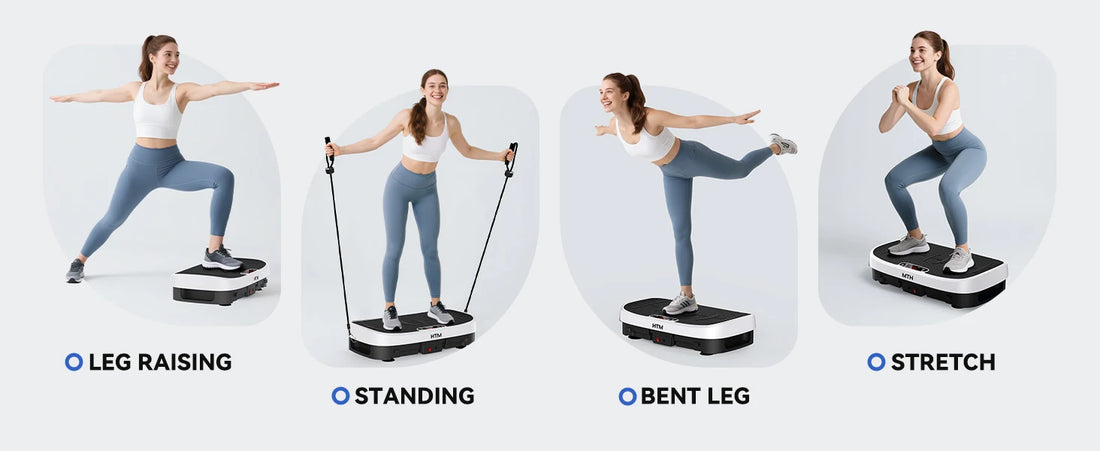 Whole Body Vibration Plate Trainer Home Fitness Machine