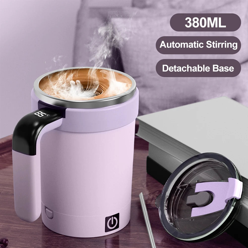 Automatic Magnetic Stirring Mug 380ML USB Electric Coffee Mug