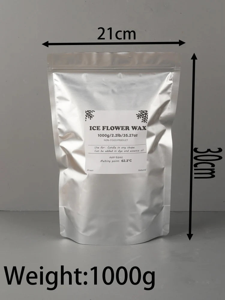 White Sand Wax Ice Flower DIY Scented Candle Wax Kit
