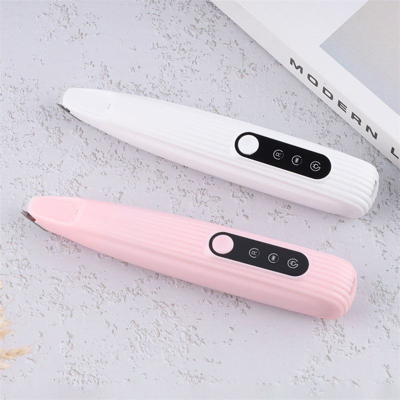 LED Pet Hair and Paw Trimmer Electric Clipper