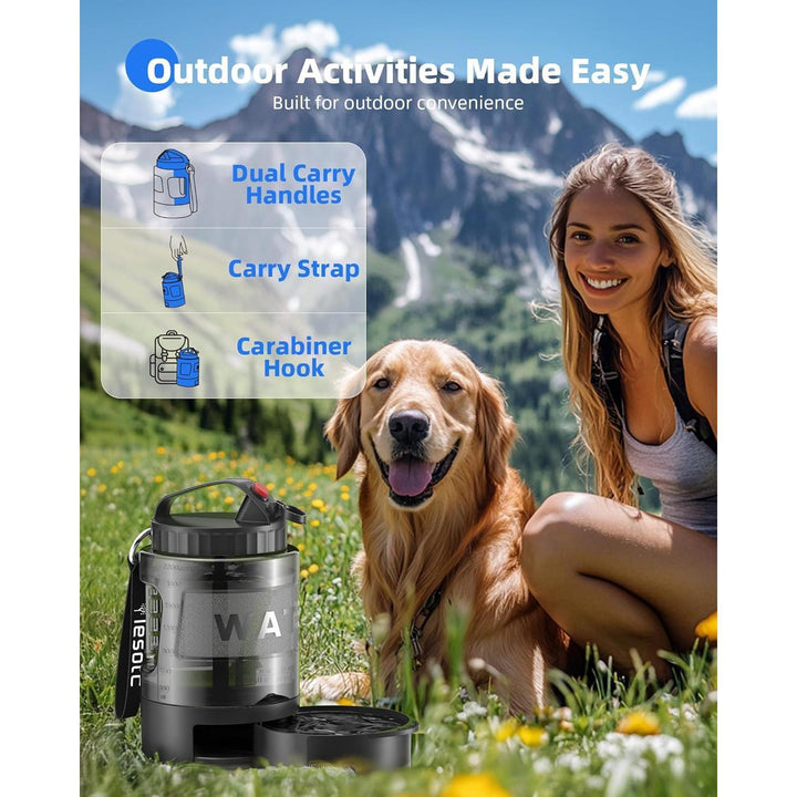 On-The-Go Convenient Hydration with Dog Portable Water Bottle