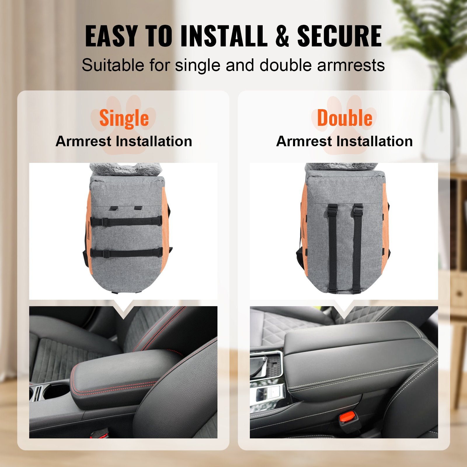 Easy Installation, Comfortable and Safe Best Dog Car Seat